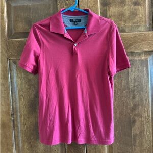 Banana Republic "Luxury Touch" Red Polo Shirt - Men's Size Medium
